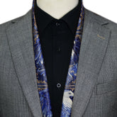 BLUE EYE EAGLE SILK MEN SCARF - PREMIUM COLLECTION